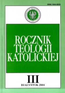 Rocznik Teologii Katolickiej 2004, R. 3