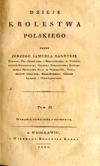 Dzieje Kr&oacute;lestwa Polskiego. T. 2