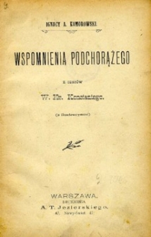 Wspomnienia podchorążego z czasów W. Ks. Konstantego