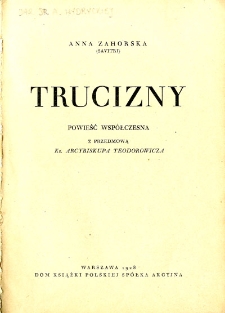 Trucizny : powieść wsp&oacute;łczesna