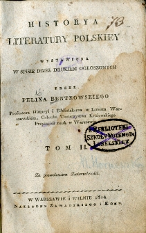 Historia literatury polskiej