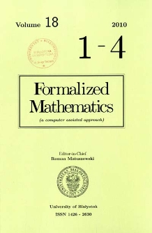 Formalized Mathematics 2010 nr 4
