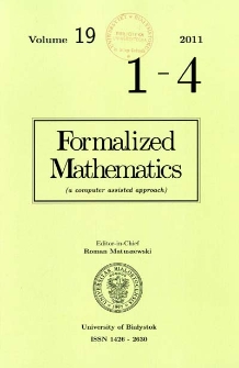 Formalized Mathematics 2011 nr 2