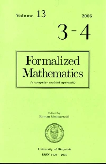 Formalized Mathematics 2005 nr 4