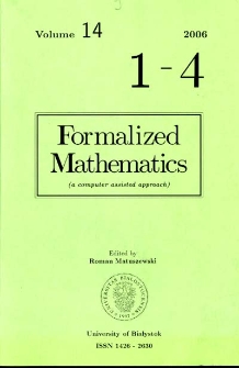Formalized Mathematics 2006 nr 4