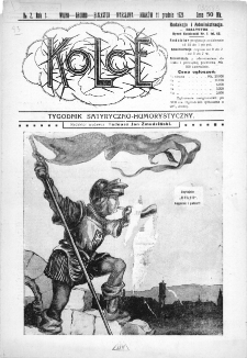 Kolce : tygodnik satyryczno-humorystyczny : Wilno, Grodno, Białystok, Warszawa, Kraków 1921, nr 2