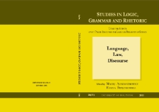 Language, law, discourse