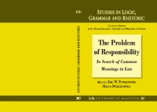 The problem of responsibility : in search of common meanings in law