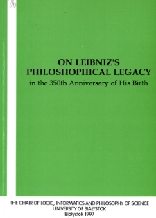 On Leibniz’s philosophical legacy in the 350th anniversary of his birth
