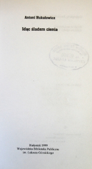 Idąc śladem cienia