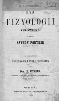 Rys fizyologii człowieka