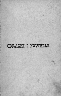 Obrazki i nowelle