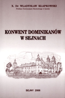 Konwent dominikan&oacute;w w Sejnach