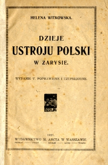 Dzieje ustroju Polski w zarysie