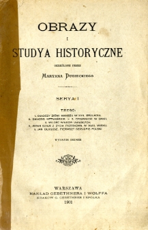 Obrazy i studia historyczne