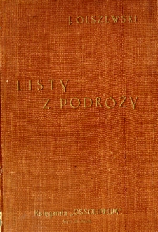 Listy z podr&oacute;ży