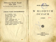 W młodych oczach : powieść