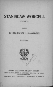 Stanisław Worcell : życiorys
