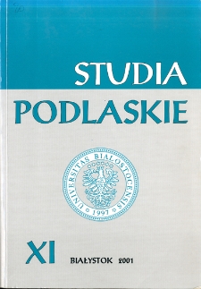 Studia Podlaskie. T. 11