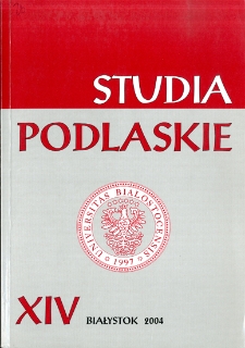 Studia Podlaskie. T. 14