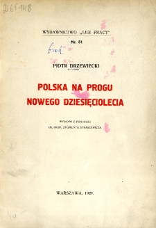 Polska na progu nowego dziesięciolecia