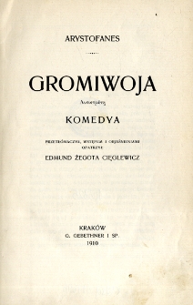 Gromiwoja : komedya