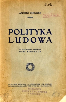 Polityka ludowa