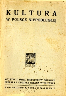 Kultura w Polsce niepodległej