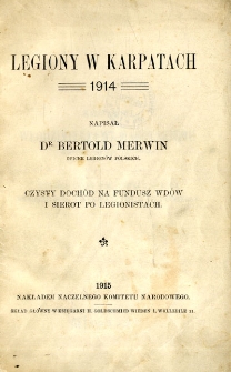 Legiony w Karpatach 1914