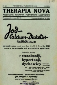 Therapia Nova 1930 R.2 nr 10