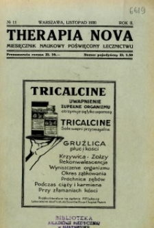 Therapia Nova 1930 R.2 nr 11