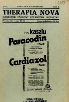 Therapia Nova 1930 R.2 nr 12