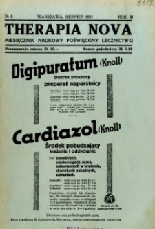 Therapia Nova 1931 R.3 nr 8