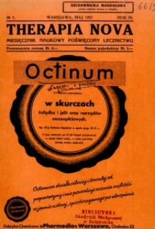 Therapia Nova 1937 R.9 nr 5
