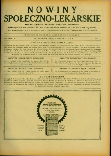 Nowiny Społeczno-Lekarskie 1928 R.2 nr 24