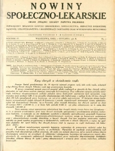 Nowiny Społeczno-Lekarskie 1930 R.4 nr 2
