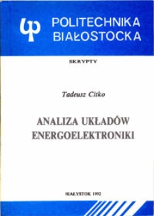 Analiza układów energoelektroniki