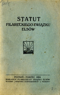 Statut Filareckiego Związku Elsów