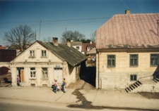 Sejny, ul. Piłsudskiego. Kolekcja fotografii dokumentalnej – Polska. Pogranicze polsko-litewskie. [Dokument ikonograficzny]