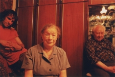 Ukraina. Drohobycz. Wizyta u Pani Dziuni z żydowskiej gminy wyznaniowej i jej męża Pana Semena. &bdquo;Kolekcja fotografii dokumentalnej &ndash; Ukraina&rdquo;. [Dokument ikonograficzny]