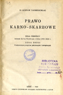 Prawo karno-skarbowe