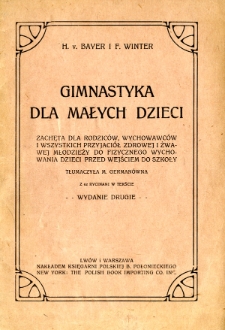 Gimnastyka dla małych dzieci