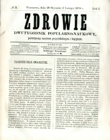 Zdrowie 1878 R.1 nr 3