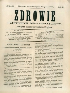 Zdrowie 1879 R.2 nr 15
