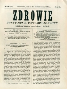 Zdrowie 1879 R.2 nr 20