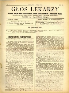 Głos Lekarzy 1910 R.8 nr 5