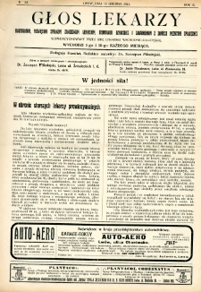 Głos Lekarzy 1911 R.9 nr 24