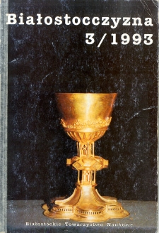 Białostocczyzna 3/1993, nr 31