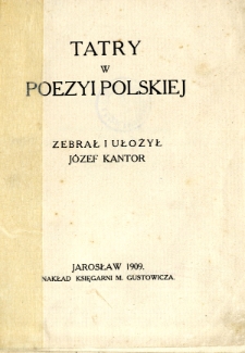 Tatry w poezji polskiej