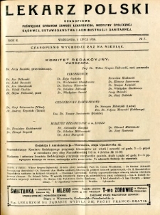Lekarz Polski 1926 R.2 nr 7
